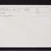 Tirai, NN53NW 19, Ordnance Survey index card, Recto