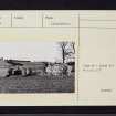 Caisteal Dubh, NN95NW 1, Ordnance Survey index card, page number 1, Recto