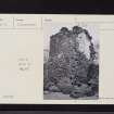 Arnot Tower, NO20SW 8, Ordnance Survey index card, page number 1, Recto