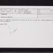 Arbroath, NO64SW 51, Ordnance Survey index card, Recto