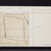 Stracathro, NO66NW 13, Ordnance Survey index card, Recto