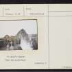 Cowie, St Mary's Church, NO88NE 22, Ordnance Survey index card, Recto