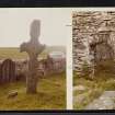 Islay, Kilnave, Kilnave Chapel And Cross, NR27SE 1, Ordnance Survey index card, page number 2, Recto