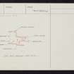 Colonsay, Riasg Buidhe, NR49NW 8, Ordnance Survey index card, Recto