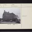 Duntrune Castle, NR79NE 3, Ordnance Survey index card, page number 3, Recto