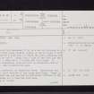 Boydston, NS24SW 2, Ordnance Survey index card, page number 1, Recto