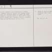 Pitcon, NS25SE 7, Ordnance Survey index card, page number 2, Verso