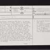 Dalmilling, NS32SE 4, Ordnance Survey index card, page number 1, Recto