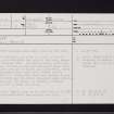 Ayr, NS32SW 4, Ordnance Survey index card, page number 1, Recto