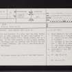 Ayr, NS32SW 18, Ordnance Survey index card, page number 1, Recto