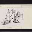 Irvine, Seagate, Seagate Castle, NS33NW 3, Ordnance Survey index card, page number 3, Recto