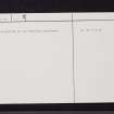 River Irvine, NS33NW 15, Ordnance Survey index card, page number 2, Verso