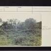 Auchencloigh Castle, NS41NE 1, Ordnance Survey index card, page number 2, Verso
