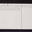 Drumsuie, NS41NW 9, Ordnance Survey index card, page number 2, Verso