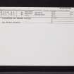 Kilmarnock, Gas Holder Station, NS43NW 42, Ordnance Survey index card, Recto