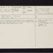 Glasgow, Ibrox, NS56SE 63, Ordnance Survey index card, page number 1, Recto