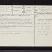 Hamilton Farm, Cambuslang, NS66SW 28, Ordnance Survey index card, page number 1, Recto