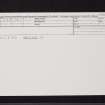 Hamilton Low Parks, NS75NW 31, Ordnance Survey index card, Recto