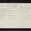 Viewpark, NS76SW 8, Ordnance Survey index card, page number 1, Recto