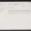 Tullibody, Haer Stane, NS89SE 5, Ordnance Survey index card, Recto