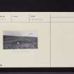 Eliston Hill, NS99NW 2, Ordnance Survey index card, Recto