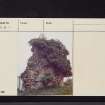 Moffat, Chapel, St Cuthbert's Chapel, NT00NE 11, Ordnance Survey index card, page number 1, Recto