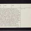 Easton-Medwin Water, NT05SE 3, Ordnance Survey index card, page number 3, Recto