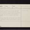 Romanno, NT14NE 15, Ordnance Survey index card, page number 2, Verso