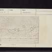 Green Knowe, NT24SW 16, Ordnance Survey index card, page number 1, Recto