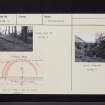 Wallace's Camp', NT26SE 4, Ordnance Survey index card, Recto