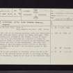 Edinburgh, King James Hospital, NT27NE 26, Ordnance Survey index card, page number 1, Recto