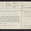 Caddonlee, NT43NW 14, Ordnance Survey index card, page number 1, Recto
