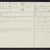 Kirk Bridge, NT46SE 4, Ordnance Survey index card, page number 1, Recto