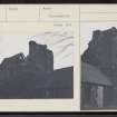 Tranent Tower, NT47SW 3, Ordnance Survey index card, Recto