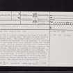 East Linton, Preston Mill, NT57NE 20, Ordnance Survey index card, page number 1, Recto