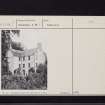 Smailholm House, NT63NE 1, Ordnance Survey index card, page number 3, Recto
