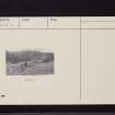 Craigie Wood, NT65NE 6, Ordnance Survey index card, Recto