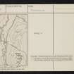 Pennymuir, NT71SE 5, Ordnance Survey index card, page number 1, Recto