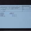 Glenluce, NX15NE 52, Ordnance Survey index card, Recto