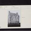 Isle Of Whithorn Castle, NX43NE 7, Ordnance Survey index card, page number 1, Recto