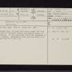 Dumfries, South Port, NX97NE 21.5, Ordnance Survey index card, page number 1, Recto