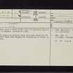 Dumfries, NX97NE 51, Ordnance Survey index card, page number 1, Recto