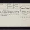 Dumfries, NX97NE 56, Ordnance Survey index card, page number 1, Recto
