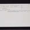 Fourmerkland, NX98SW 5, Ordnance Survey index card, Recto