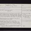 Tinwald Place, NY08SW 4, Ordnance Survey index card, page number 1, Recto