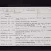 Birrens, NY27NW 4, Ordnance Survey index card, page number 4, Recto