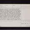 Gilnockie, NY37NE 2, Ordnance Survey index card, page number 2, Verso