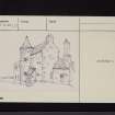 Westerhall, NY38NW 10, Ordnance Survey index card, page number 1, Recto