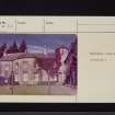 Westerhall, NY38NW 10, Ordnance Survey index card, page number 3, Recto