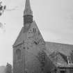 View of tower, Chalmers Memorial Church, Gosford Road, Port Seton.